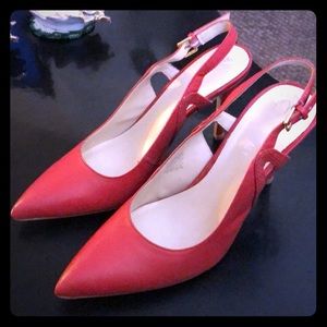 Red high heels
